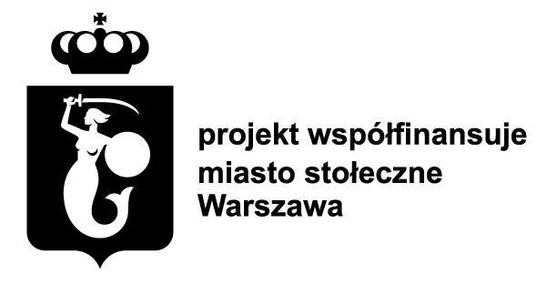 projekt współfinansuje miasto stołeczne Warszawa