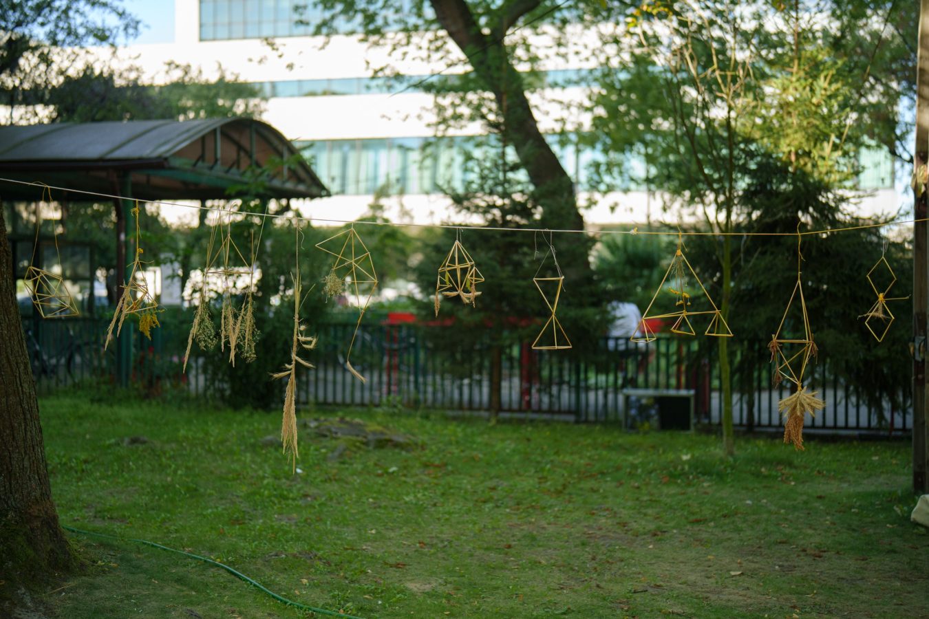 Pająki z warsztatów z Pauliną Mirowską